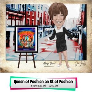 The Queen of Fashion in the Street of Fashion