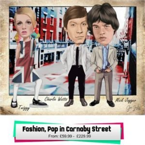 Fashion & Pop in Carnaby St