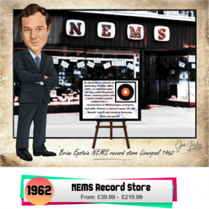 NEMS Record Store - 1962